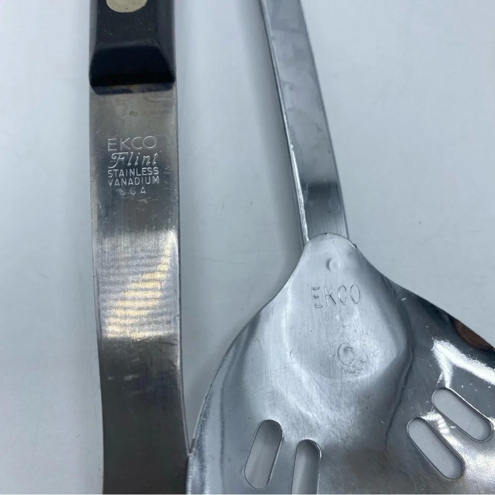 Vintage EKCO FLINT Stainless Vanadium USA 12